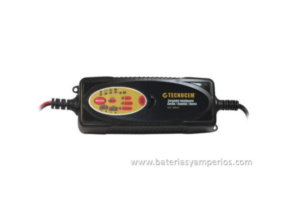 Carregador de carga en 9 etapas (12V/7Amp - 24V/3,5Amp)