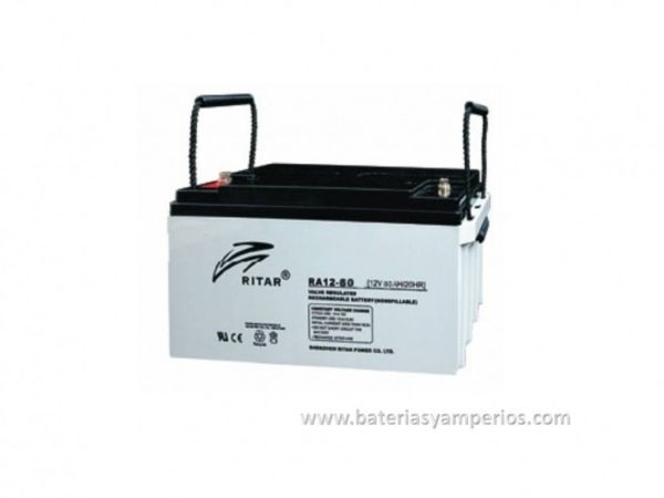 Batería Ritar 12V 80AH