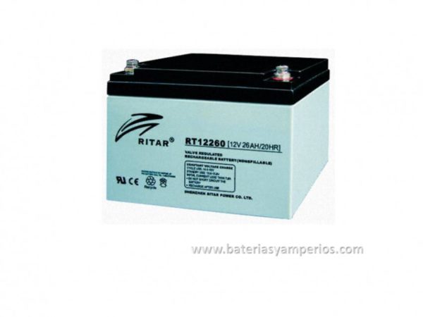 Batería Ritar 12V 26AH