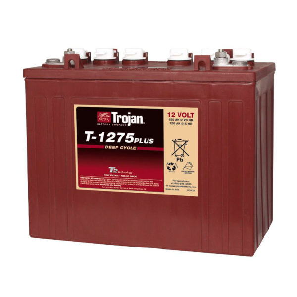 bateria ciclo profundo 12v 165ah trojan t1275