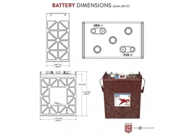 bateria-trojan-j305p-ac-6v-330ah-para-plataforma-elevadora