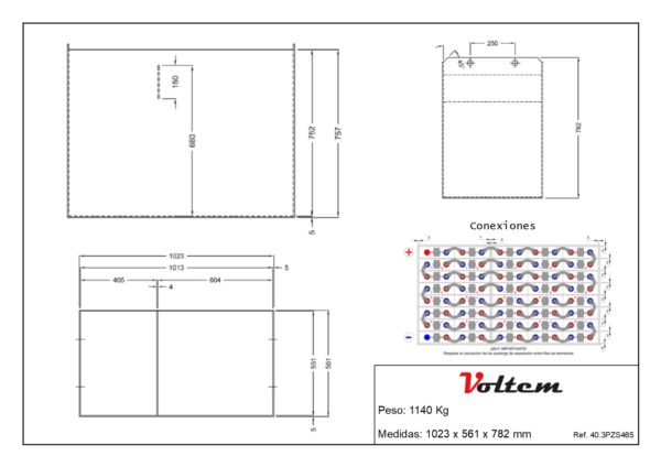 Batterie de traction 80V 465Ah – Image 4