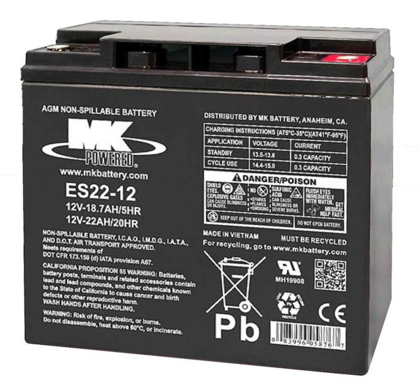 bateria agm 12v 22ah