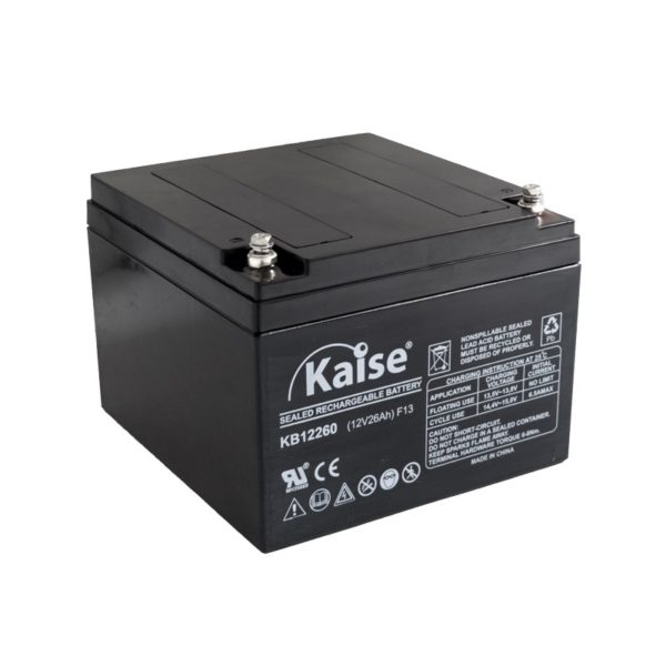 bateria agm 12v 26ah kaise