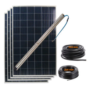 kit bombeo solar 4000L