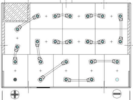 connexions de la batterie 24v 640ah