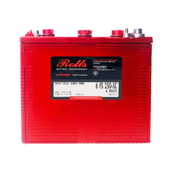 Batería Rolls 6FS-250-SC