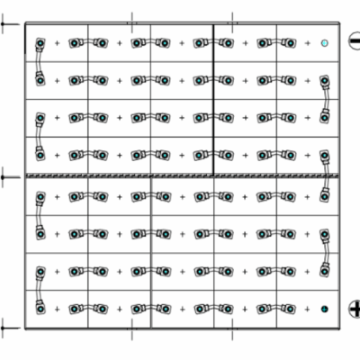 Esquema Bateria 72 Voltios 690 Amperios